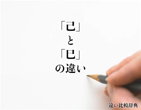 己已年|「巳」と「已」と「己」の違い意味と使い方・由来や例文 